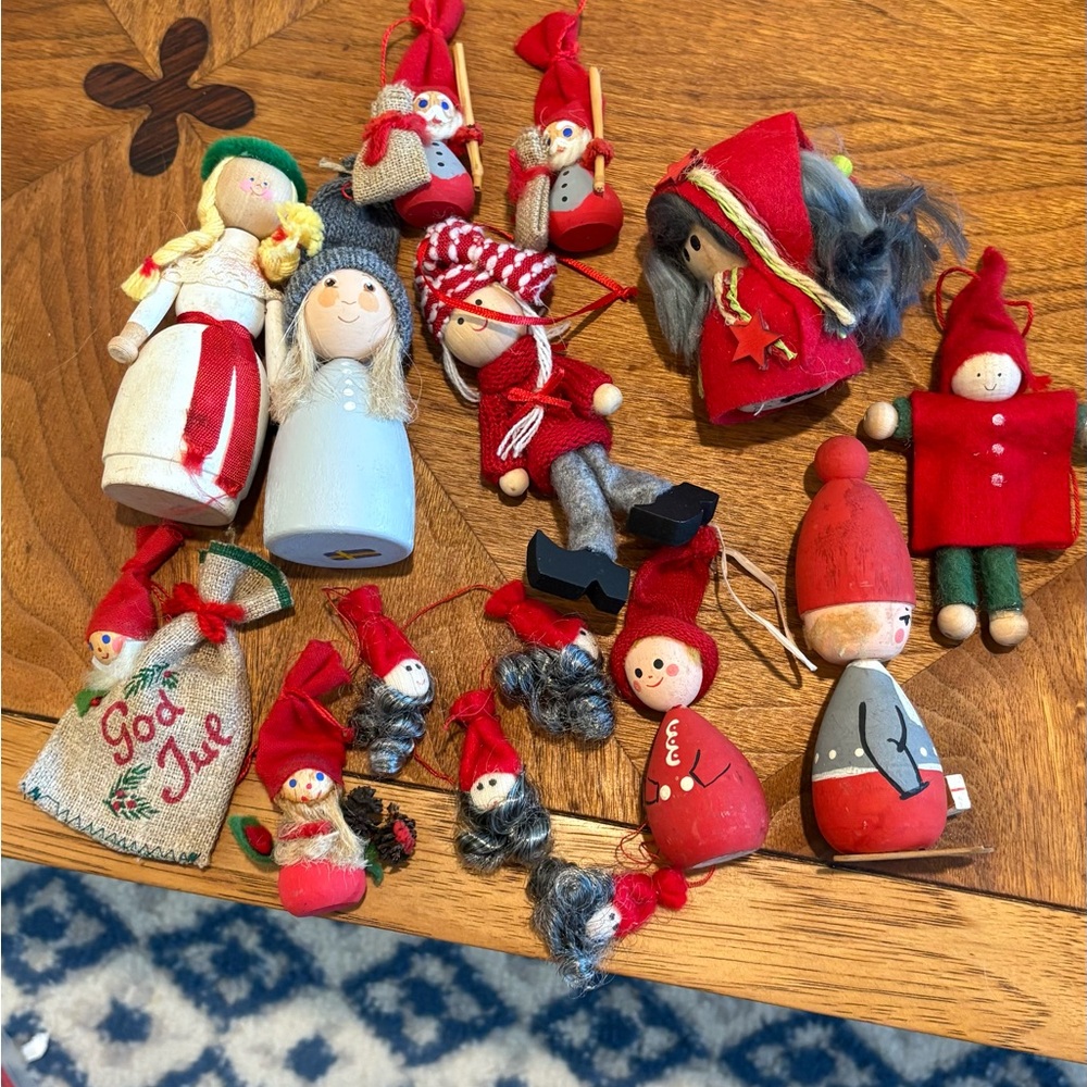 Vintage Swedish Christmas Ornaments